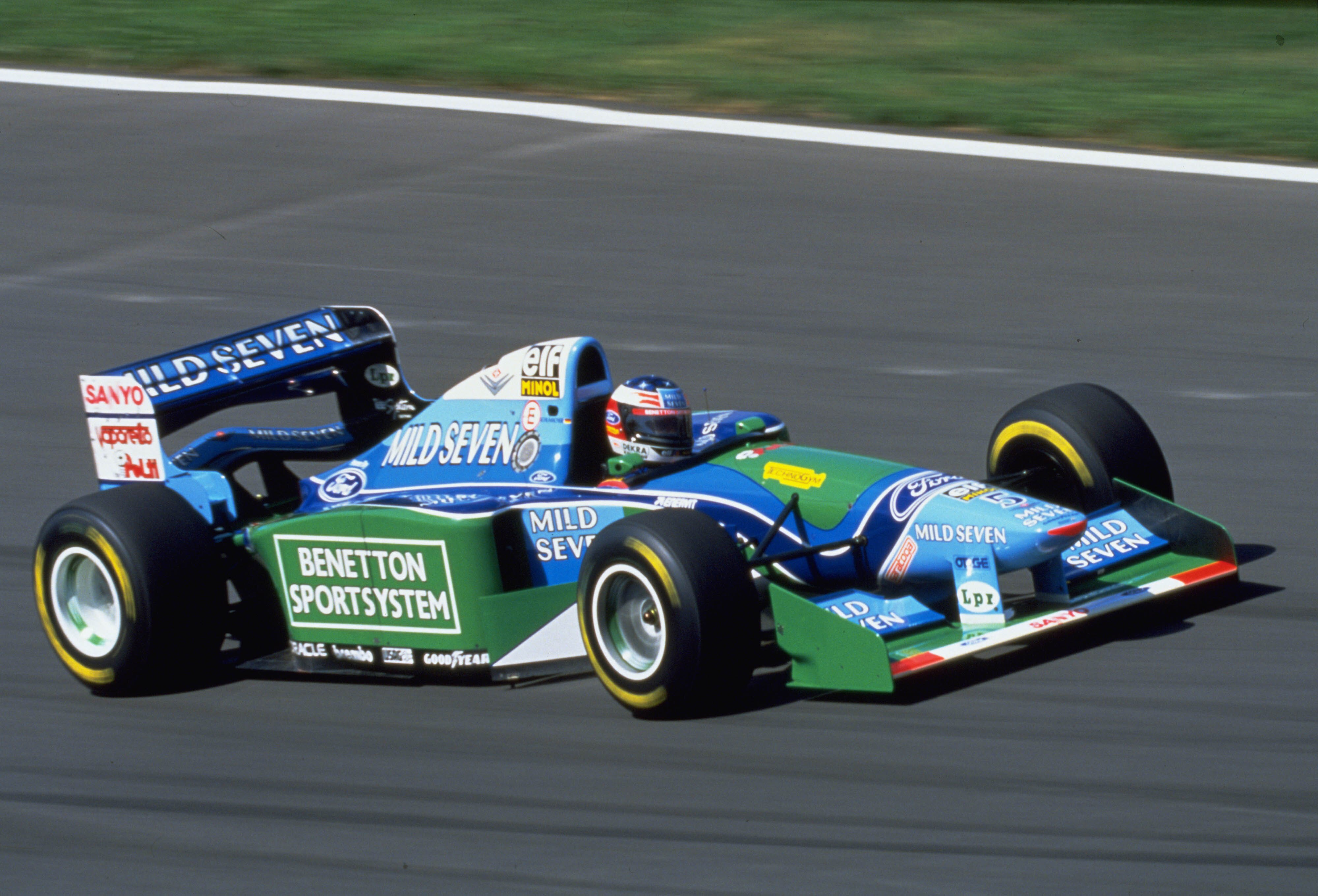 Michael Schumacher no Grande Prêmio da Hungria, em 1994